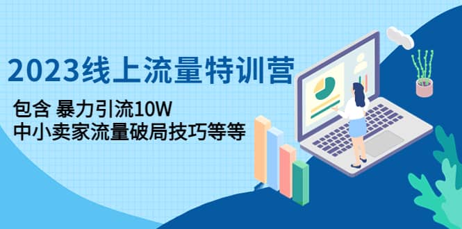 2023线上流量特训营：中小卖家流量破局技巧等等-创盟网