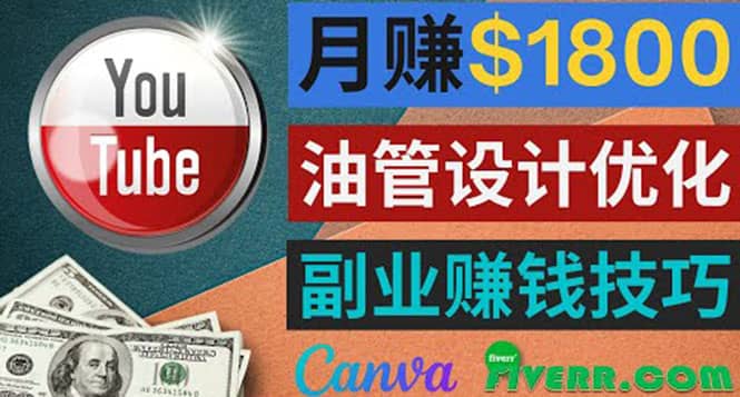利用在线设计网站Canva，只需1到2个小时，月赚1800美元-创盟网