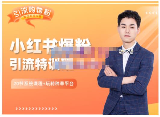 陆明明·小红书爆粉特训班5.0，助你轻松玩转小红书平台价值1380元-创盟网