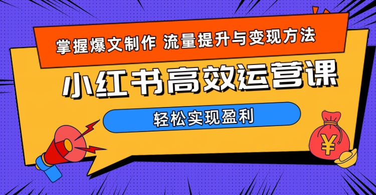 价值980小红书运营操作指南-创盟网