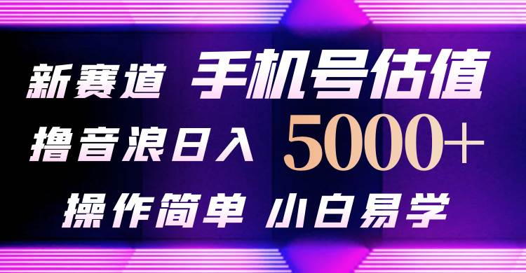 抖音不出境直播【手机号估值】最新撸音浪，日入5000+，简单易学，适合…-创盟网