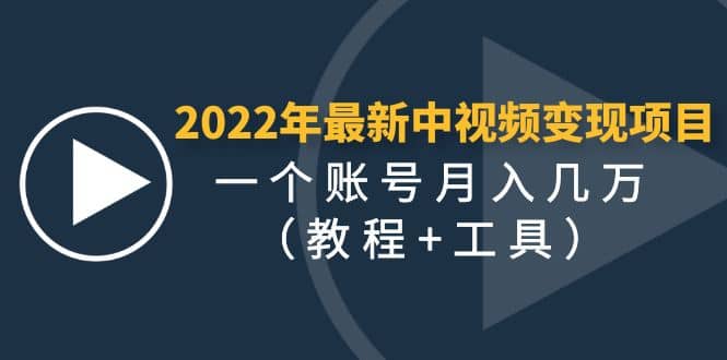 2022年最新中视频变现最稳最长期的项目（教程+工具）-创盟网