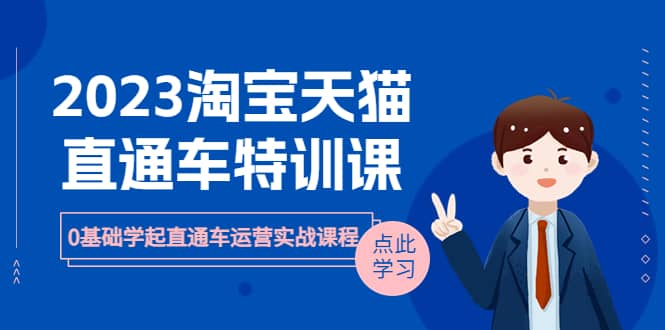 2023淘宝·天猫直通车评特训课，0基础学起直通车运营实战课程（8节课时）-创盟网