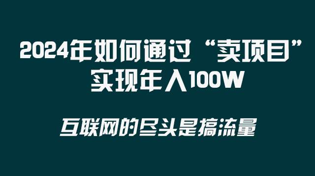 2024年如何通过“卖项目”实现年入100W-创盟网