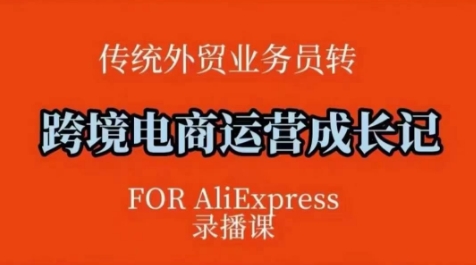 跨境电商速卖通运营课，​运营方法论+后台实操，逻辑清晰-创盟网