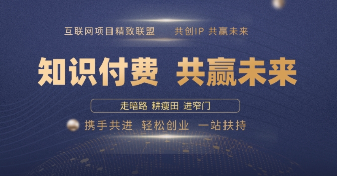 别人苦寻无果，为何他们靠知识付费卖项目 2025 年轻松年入100个?【揭秘】-创盟网